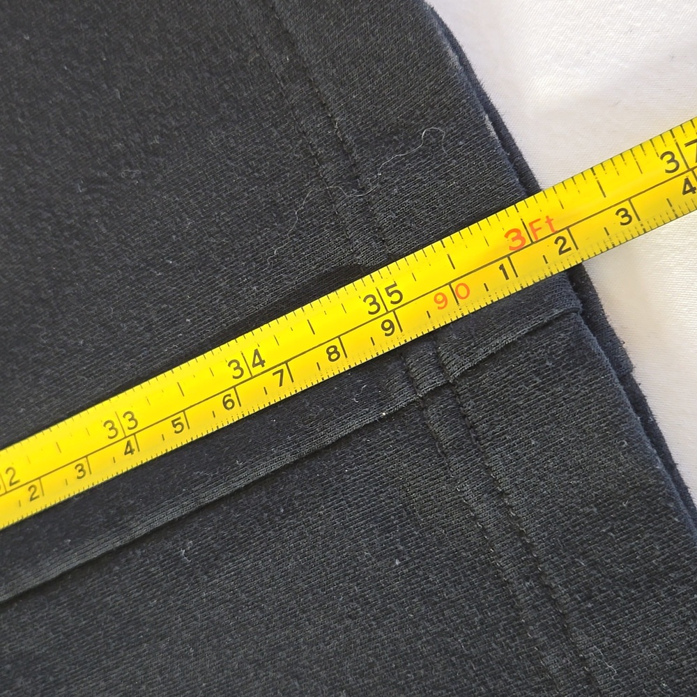 Long Elegant Legs Black Straight Leg Pants - Picture 6 of 8